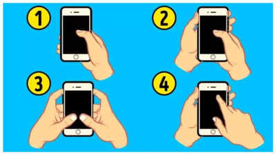 How you hold the phone can reveal how intelligent you are