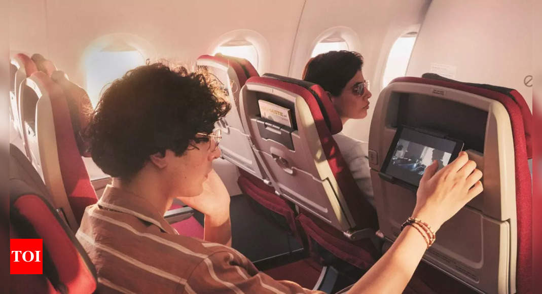 Inflight entertainment: AI extends ‘Vista Stream’ to its single aisles now | India News – Times of India