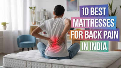 10 Best Mattresses for Back Pain in India: Expert Approved