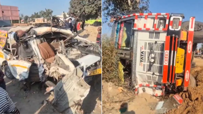 7 dead, several injured in Hathras road accident on Mathura-Kaiserganj highway