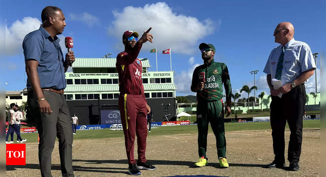 West Indies vs Bangladesh, 2nd ODI Live Score West Indies win toss