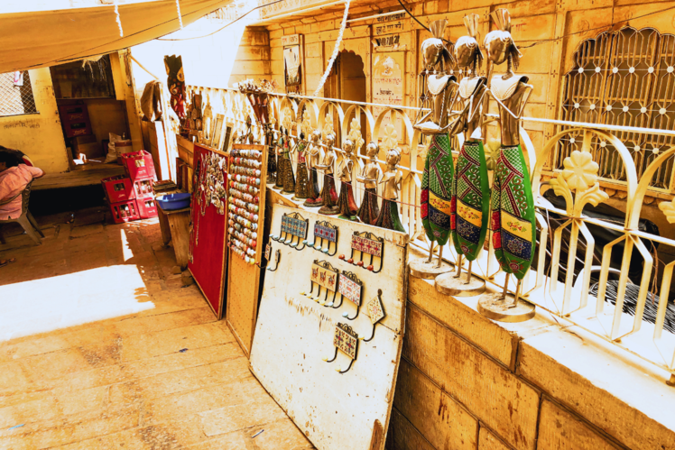 Shopping for souvenirs