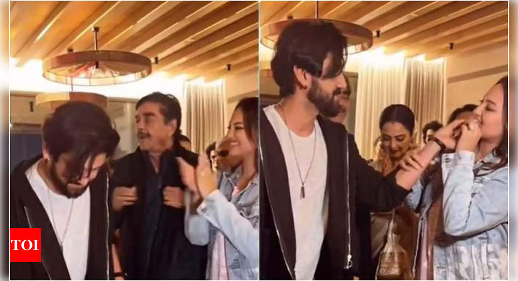 Zaheer Iqbal celebrates 36th birthday with Sonakshi Sinha, Shatrughan Sinha, Rekha and family | Hindi Movie News