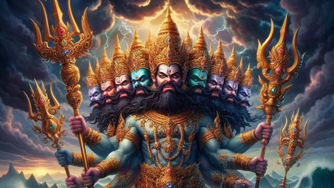 The enigma of Ravana: What his ten heads represent - Times of India