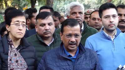 '3,000 पन्नों के सबूत पेश किए': केजरीवाल के नेतृत्व में AAP प्रतिनिधिमंडल ने 'बड़े पैमाने पर मतदाता हटाने' की साजिश पर चुनाव आयोग से मुलाकात की