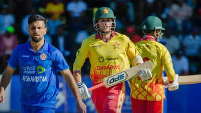 Last-ball drama! Zimbabwe stun Afghanistan in 1st T20I