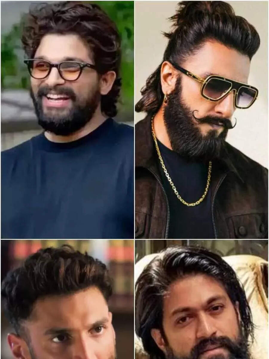 Actors redefining rugged style with beard game​