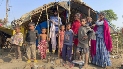 UN team visits Rohingya camp in Jammu amid row over water, power supply