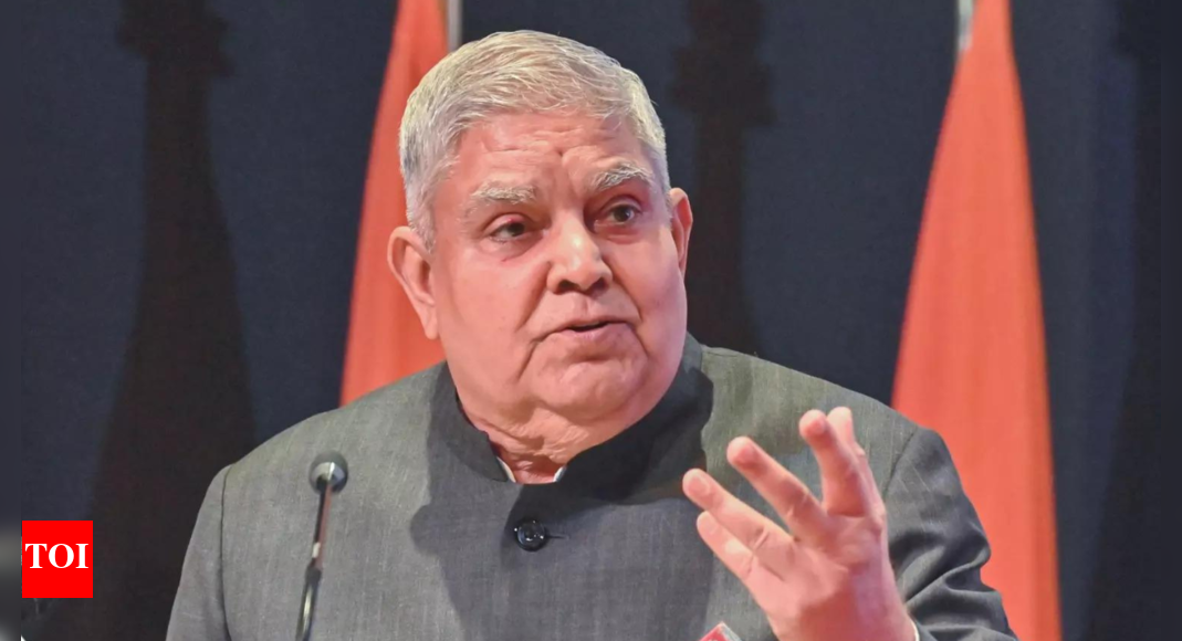 VP partisan, says INDIA bloc; BJP backs unfazed Dhankhar | India News ...