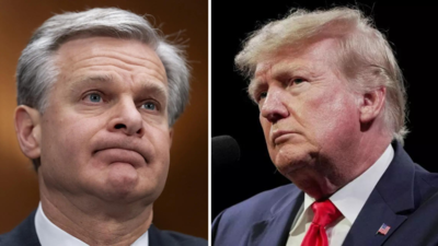 How years of feud with Trump forced FBI director Christopher Wray to resign: Timeline