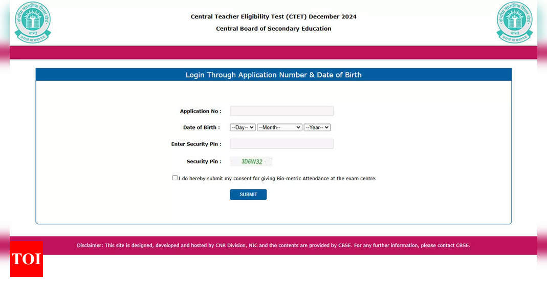 CTET 2024 Admit Cards Released: Download Now!