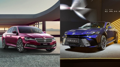 New Toyota Camry vs Skoda Superb: Price, features, engine, specs ...
