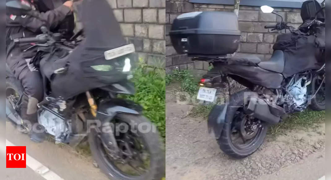 TVS Adventure bike spied testing for first time: What we know so far ...