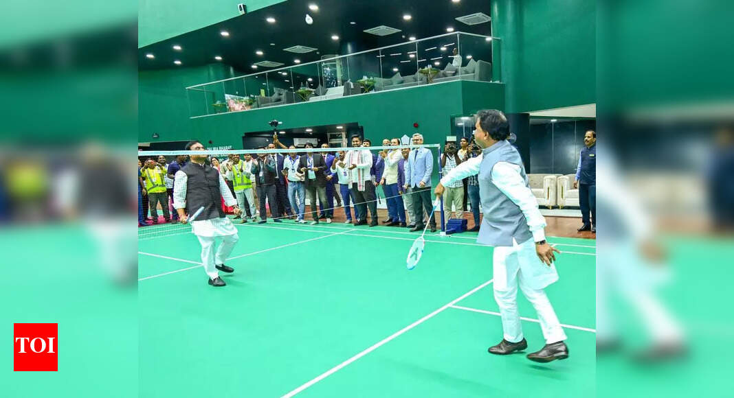New badminton centre unveiled at Kalinga stadium | Bhubaneswar News