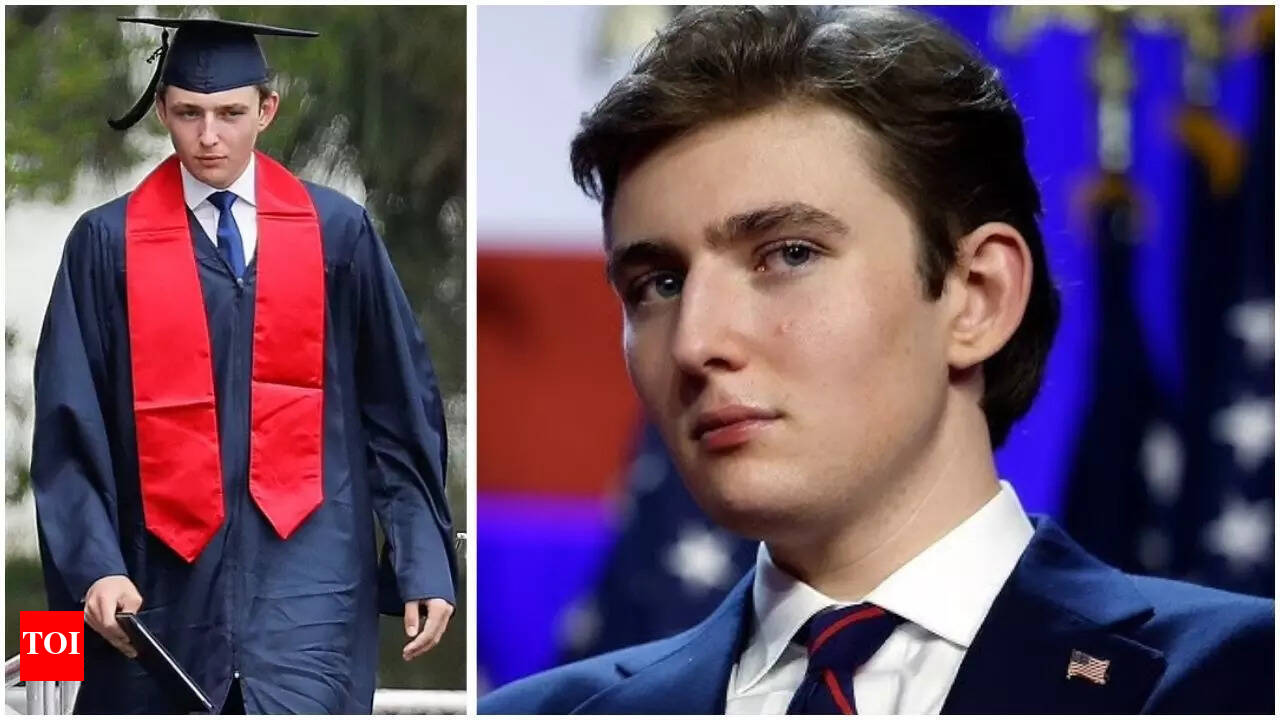 Ladies' man for sure': This is how Barron Trump's college life is going,  claims source - Times of India