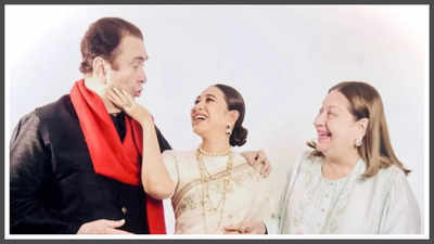 Karisma Kapoor shares a priceless picture with parents Randhir Kapoor and Babita as they gear up for centenary celebrations for Raj Kapoor