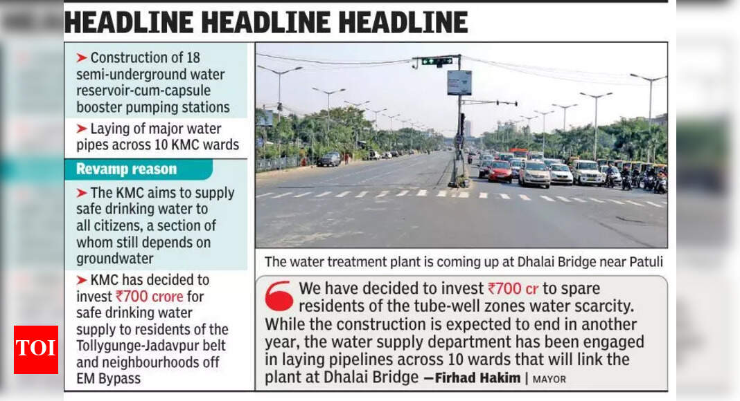 2.5L people in Tolly-Jadavpur to get Patuli plant water by ’26 summer ...