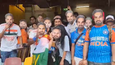 Rishabh Pant 'army' having a ball at the Gabba - Watch