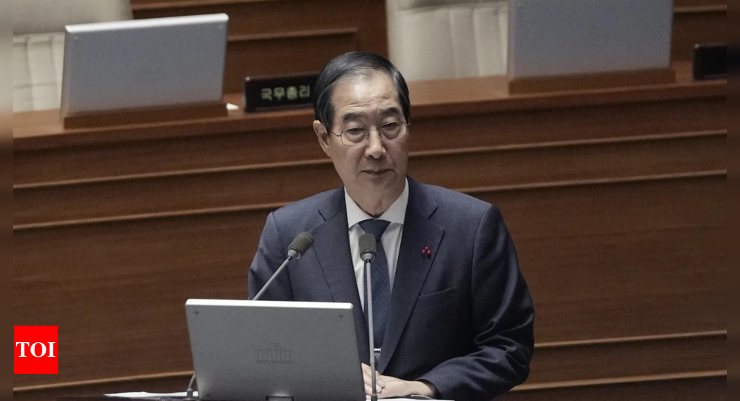 Who is Han Duck-soo? South Korea’s acting president after Yoon Suk Yeol impeached by parliament – Times of India