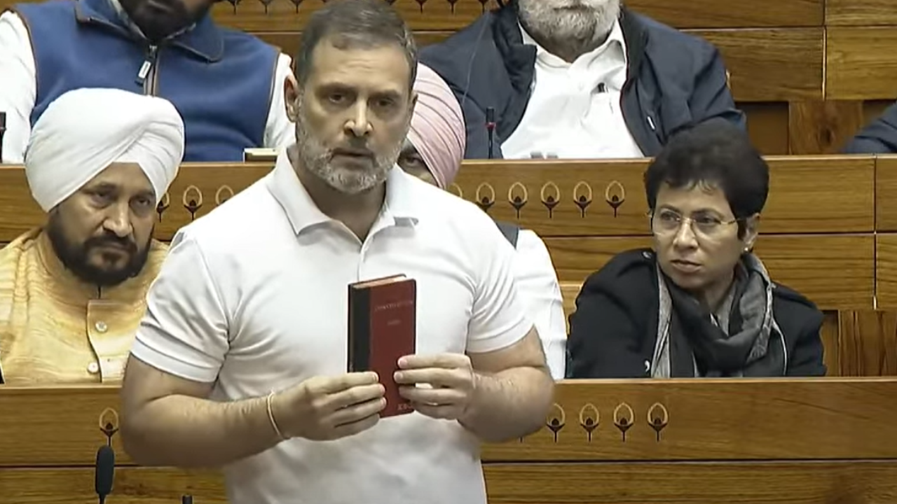 Rahul Gandhi's Lok Sabha speech on Constitution debate