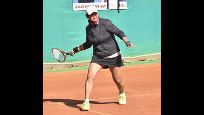 Raghu Sinha ITF 200 Tennis Tournament: Jaipur's Rani Smita Jain Baggs win triple crown