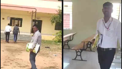 Video related to PDO exam controversy in Raichur goes viral