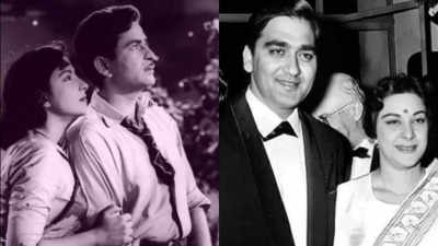 Raj Kapoor burnt himself with cigarettes, collapsed in the bath tub crying when Nargis married Sunil Dutt; he was devastated and drank a lot