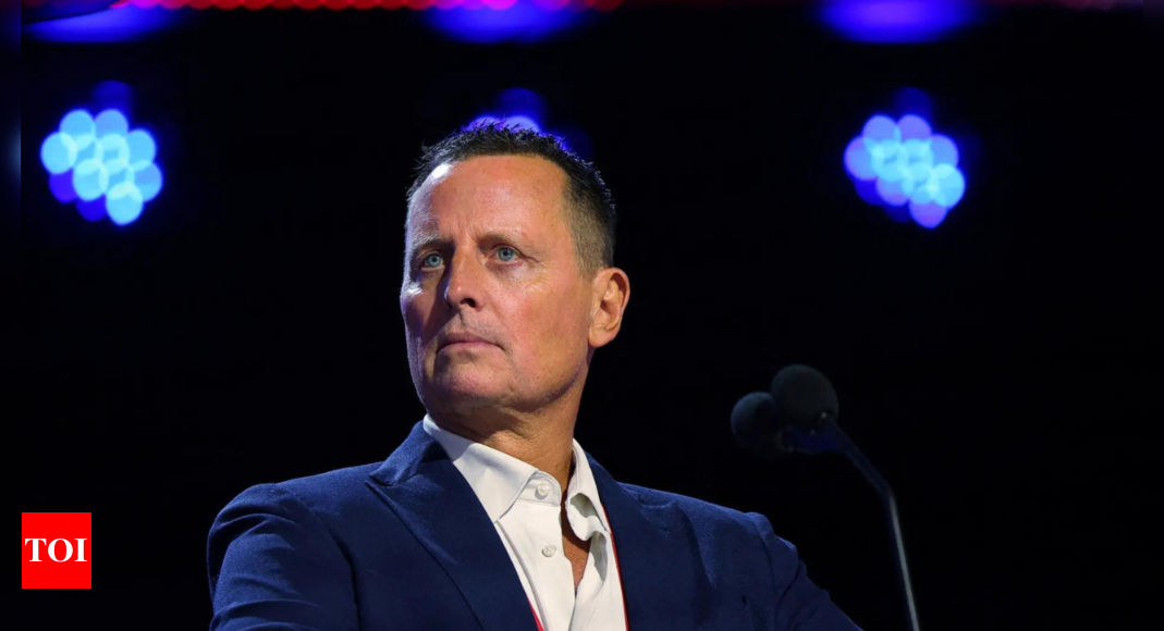 US President-elect Trump picks loyalist Richard Grenell for special missions envoy post – Times of India