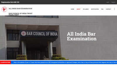 AIBE 19 admit card 2024 to be released soon at allindiabarexamination.com: Check steps to download – Times of India