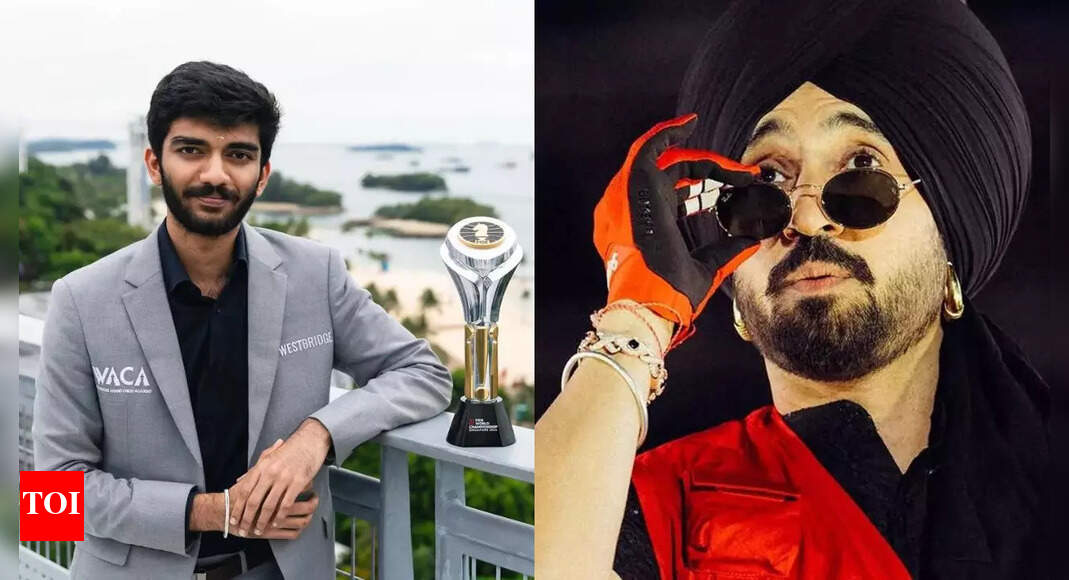 'Dedicated to D Gukesh': Diljit Dosanjh hails youngest-ever world chess champion at Chandigarh concert. Watch
