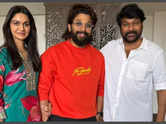 Allu Arjun meets Chiranjeevi at his residence -See photo