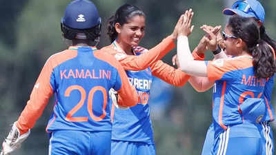 Sonam Yadav, Kamilini star as India thrash Pakistan by 9 wickets in U19 Women's T20 Asia Cup