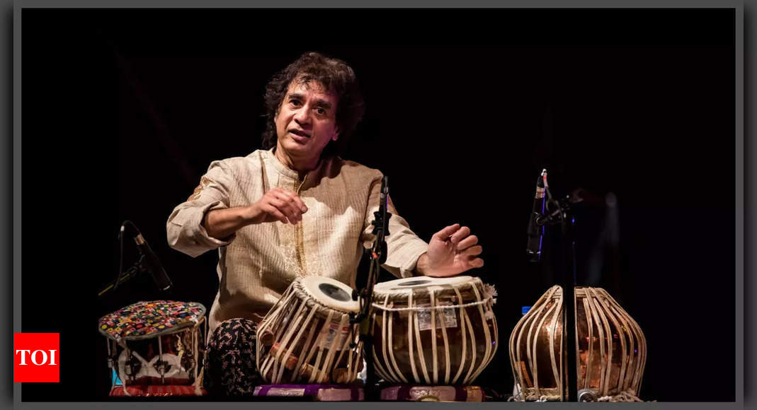 Tabla maestro Ustad Zakir Hussain passes away at 73 in the US | – Times of India