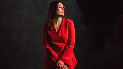 Kareena Kapoor rocks a fiery red look in latest shoot - Times of India