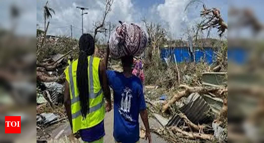 Hundreds, maybe thousands, feared dead after cyclone hits French islands – Times of India