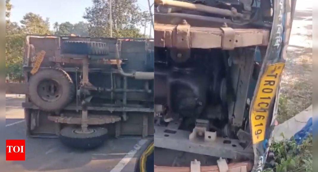 Tripura Truck Accident: 1 Dead, 2 Injured in Motorcycle-Truck Collision ...