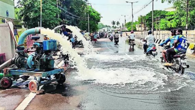 Waterlogging woes persist despite 2 day respite from rains in Tamil Nadu