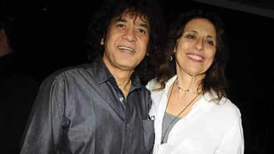 Zakir Hussain had married Antonia Minnecola without his mother's approval; his father married them in a Muslim ceremony