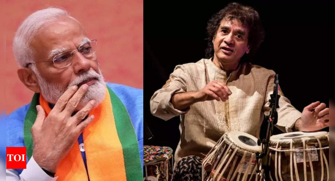 PM Narendra Modi mourns Ustad Zakir Hussain’s demise, pays tribute to him: ‘He brought the tabla to the global stage’ | Hindi Movie News