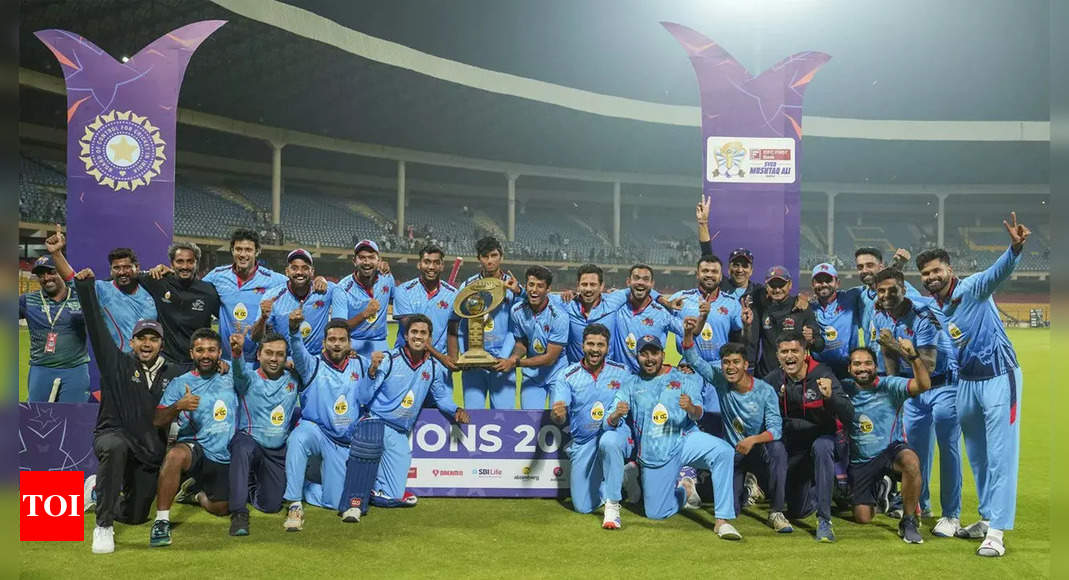 Mumbai wins Syed Mushtaq Ali Trophy 2024 final