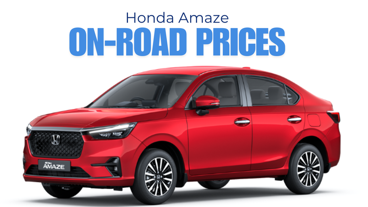 New Honda Amaze on-road prices in top cities: Mumbai, Delhi