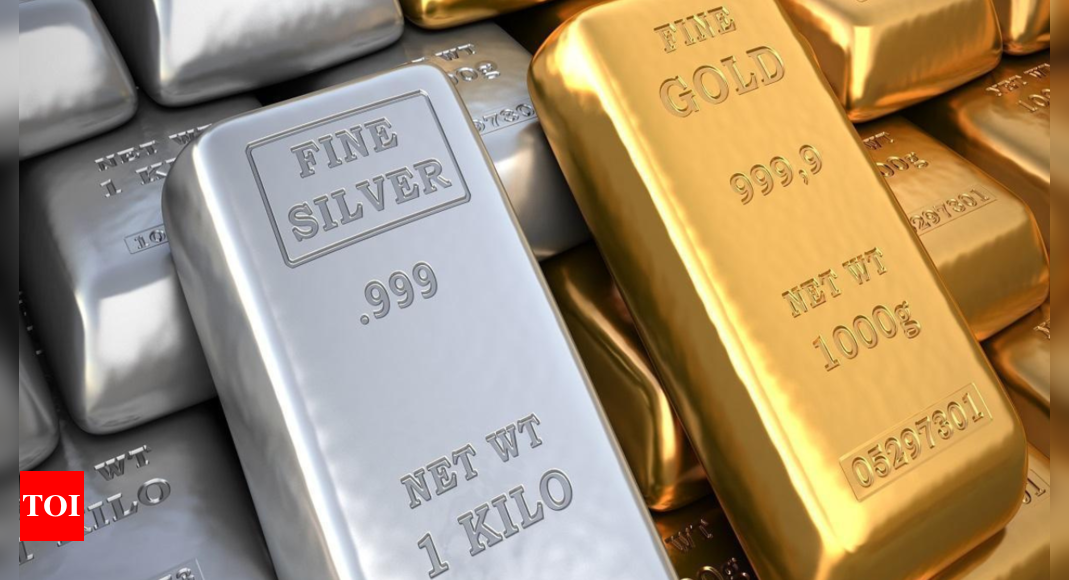 Gold prices plummet, impacted by US policy uncertainty.