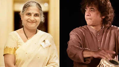 Sudha Murty mourns Ustad Zakir Hussain's demise: It is a great loss to India and the music world