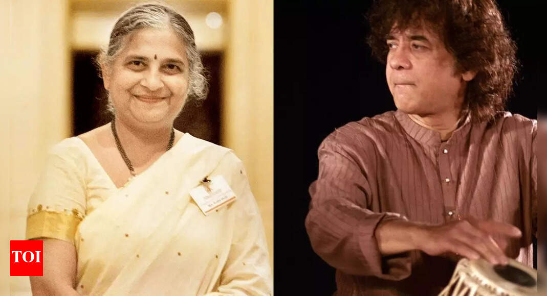 Sudha Murty mourns Zakir Hussain's demise