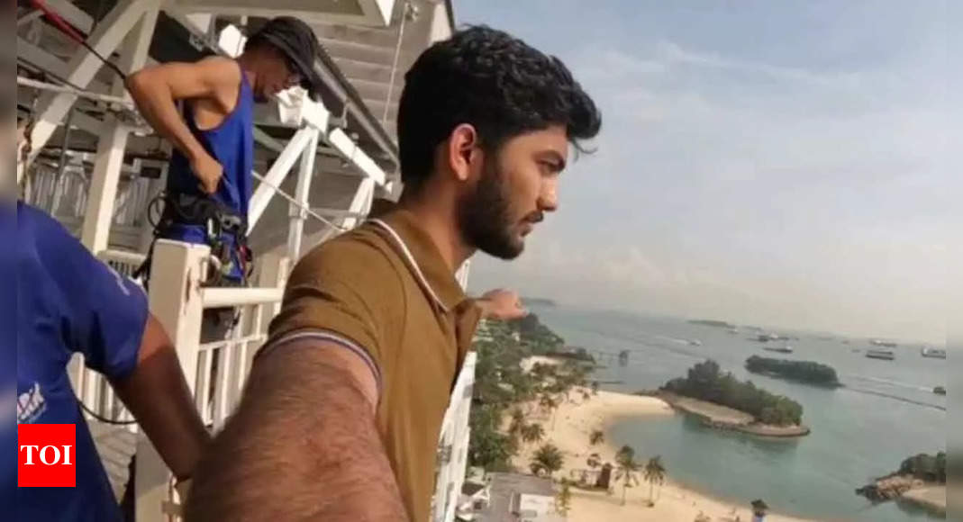 I did it! World Champion D Gukesh takes the plunge with bungee leaping. Watch | Chess Information – Instances of India