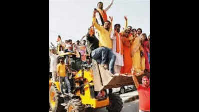 Regulate use of earthmovers in political rallies, urges PIL