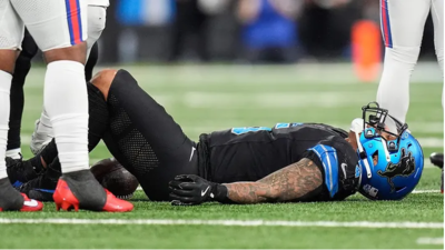 The Detroit Lions' injury crisis continues as Montgomery's knee injury joins a growing list