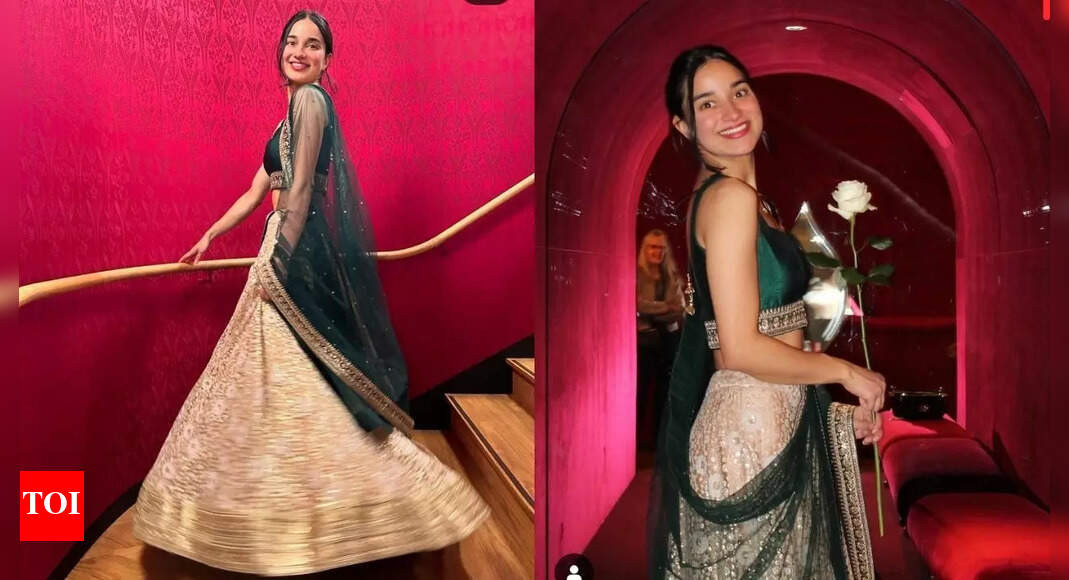 “I have an obsession with Bollywood movies…”: Indian student wears lehenga at her graduation ceremony in Switzerland; social media reacts |