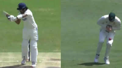 'Dropped an absolute soda': Aussie commentators left shellshocked after Steve Smith drops a sitter. Watch