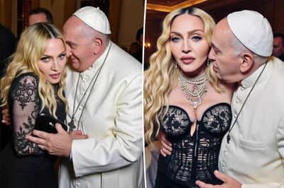  Madonna's AI-generated images with Pope Francis sparks fury
